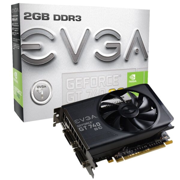 EVGA GEFORCE GT 740 02G-P4-3747-KR 2GB 128BIT GDDR5 PCI EXPRESS