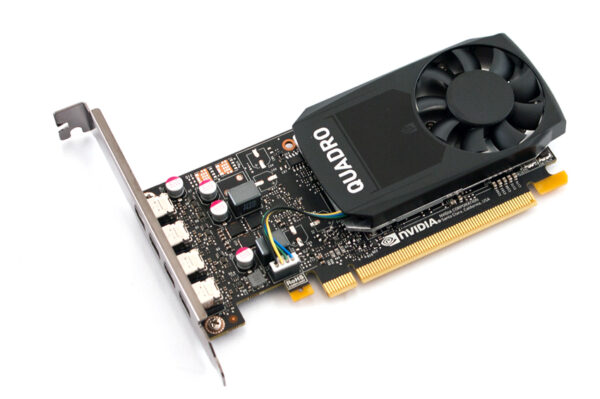 HP NVIDI QUADRO P1000 4GB GDDR5 PCI EXPRESS 3.0 X16 4 MINI DP PN: 919987-002 SPARE: L85879-001