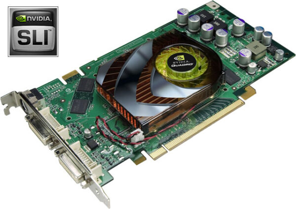 HP ES355AA NVIDIA QUADRO FX1500 PCI-E X16 WORKSTATION VIDEO CARD