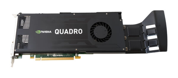 HP NVIDIA QUADRO K4000 GPU 3GB PCIE X16 DUAL DP/DVI 700104-001 713381-001 C2J94AT