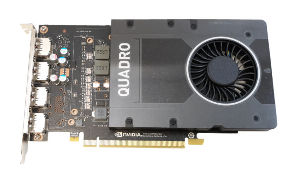 PNY NVIDIA QUADRO P2200 VCQP2200 5GB PCI-E X16 4XDP 900-5G420-1700-000