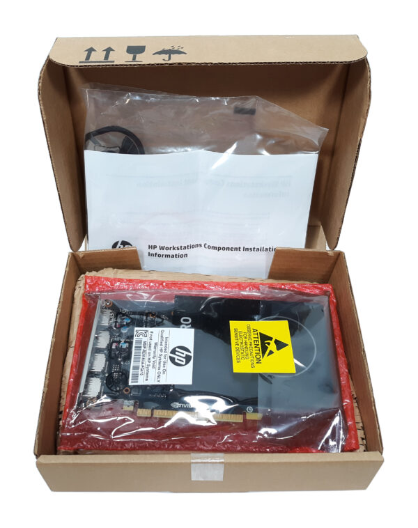 HP NVIDIA QUADRO P2000 5GB GDDR5 PCI-E X16 DPX4 900-5G410-0300-001 1ME41AT 919988-002