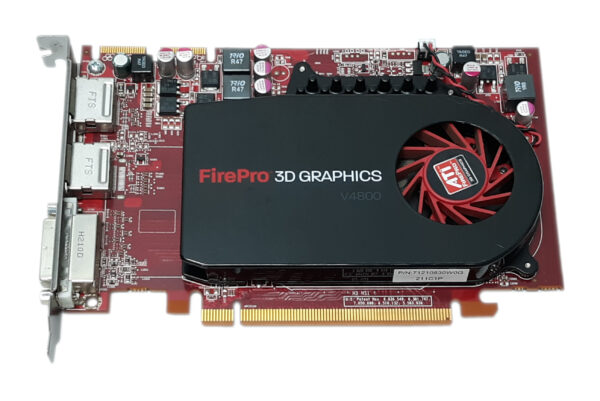 DELL ATI FIREPRO V4800 1GB GDDR5 PCI-E 2.0 102C0200520 71210830W0G 0X31G