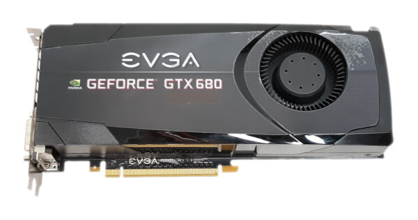 EVGA GEFORCE GTX680 SUPERCLOCKED 2GB DUAL PCIE X16 DVI HDMI DP 02G-P4-2682-KR