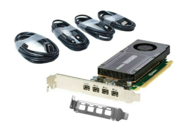 DELL QUADRO K1200 4GB 4XDP PCI-E X16 WHT93 900-5G200-0101-000