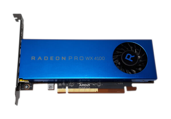 DELL AMD RADEON PRO WX4100 PCI-E 3.0 X16 4GB GDDR5 4 X MINI DP 102D0150301 TFC3M