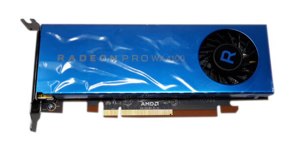 AMD RADEON PRO WX4100 PCI-E 3.0 X16 4GB GDDR5 4XMINI-DP 100-506008