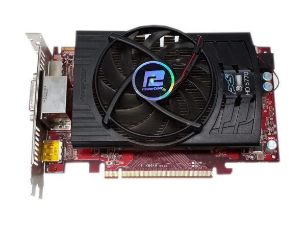 RADEON HD 5770 GRAPHICS CARD 1GB PCIE X16 HDMI DP DVI DELL GCJ42