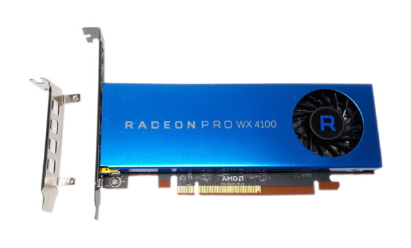 AMD RADEON PRO WX4100 4GB 4X MINI DP HP+LP BRACKET 102D0150601 100-506008