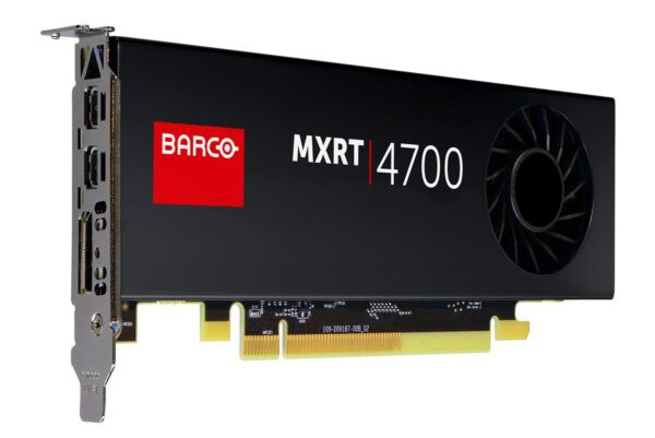 BARCO MXRT-4700 K9306046 4GB SMALL FORM FACTOR DISPLAY CONTROLLER GPU GRAPHICS CARD