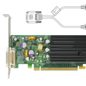 NVIDIA QUADRO NVS 285 DELL DH261 128MB PCIE X16 VIDEO CARD