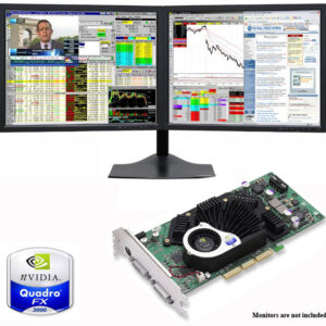 NVIDIA QUADRO FX3000 VIDEO CARD, 256MB, AGP 8X 412848-001 345854-001