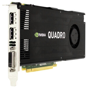 PNY NVIDIA QUADRO K4000 3GB GDDR5 GPU GRAPHICS CARD VCQK4000-PB