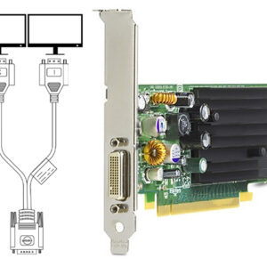 NVIDIA QUADRO NVS 285 128MB X16 PCIE VIDEO CARD HP 396683-001