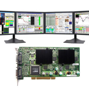 NVIDIA PNY QUADRO4 NVS 400 PCI QUAD VIDEO CARD, 64 MB DDR