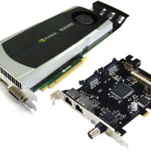NVIDIA QUADRO 6000G 6GB VIDEO CARD G-SYNC 2 GENLOCK ADD-ON