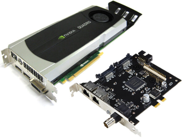 NVIDIA QUADRO 6000G 6GB VIDEO CARD G-SYNC 2 GENLOCK ADD-ON