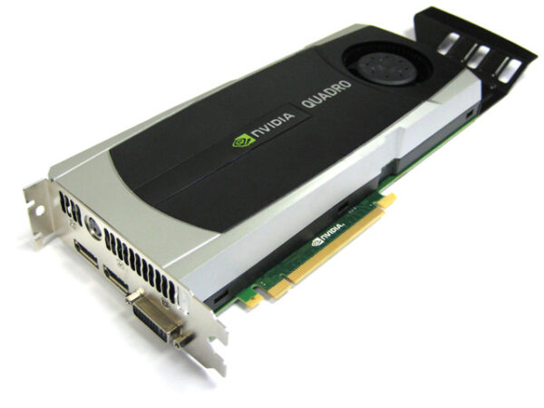 NVIDIA QUADRO 6000 6GB GDDR5 PCI-E X16 2.0 VIDEO CARD DVI DP