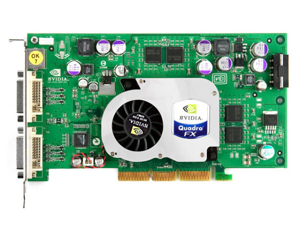 PNY NVIDIA QUADRO FX 1100 FX1100, VCQFX1100, AGP, DVI,VIDEO CARD