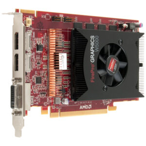 AMD FIREPRO W5000 2GB PCIE DISPLAYPORT DVI VIDEO 100-505635 4K