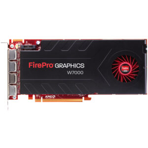 AMD FIREPRO W7000 4GB PCIE X16 QUAD DP GRAPHICS CARD 102-C41801