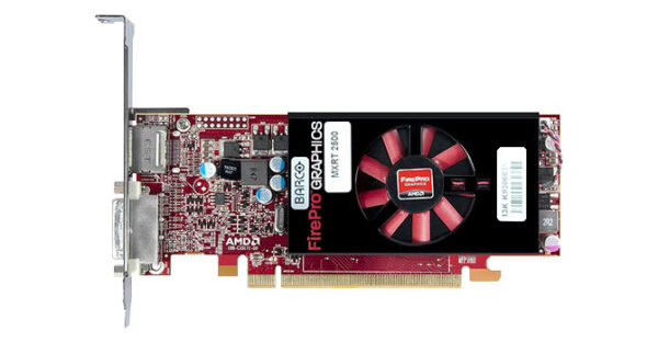 BARCO MXRT-2500 1GB VIDEO GRAPHICS CARD 13-K9306035-00