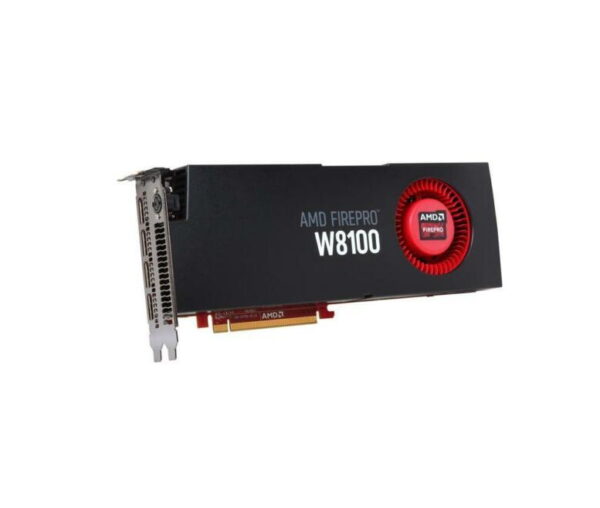 DELL AMD FIREPRO W8100 8GB GDDR5 4XDP PCI-E GRAPHICS CARD 102C6750202 MTVFH