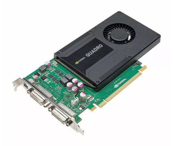 FUJITSU NVIDIA QUADRO K2000D 2GB PCI-E 2X DVI MINI-DP S26361-D3000-V201 GS3