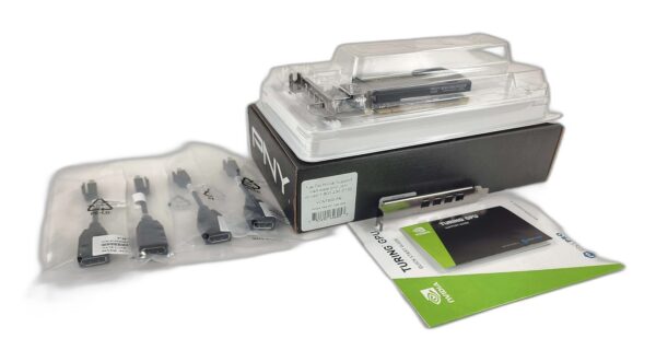 PNY NVIDIA T600 4GB GDDR6 128-BIT PCIE16 4XMINIDP 900-5G172-1721-000 VCNT600-PB