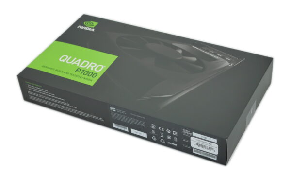PNY NVIDIA QUADRO P1000 4GB GDDR5 PCIE X16 4XMINIDP VCQP1000V2-PBUL