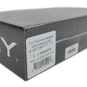 PNY T400 NVIDIA VCNT4004GB-SB 4GB 64-BIT GDDR6 PCI E 3.0 X16 LOW PROFILE SFF