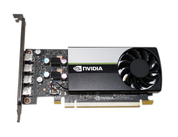 PNY NVIDIA T600 VCNT600 4GB GDDR6 PCIE X16 4XMINIDP 900-5G172-1721-000