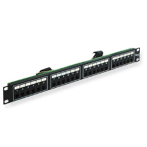 ICC 24 PORT PATCH PANEL TELCO 6P2C I-C-ICMPP024T2