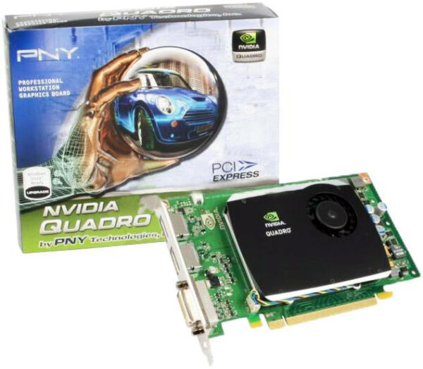 PNY QUADRO FX 580 FX580 512MB GDDR3 VIDEO CARD VCQFX580-PCIE-PB