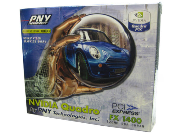 PNY NVIDIA QUADRO FX 1400 FX1400 VCQFX1400-PCIE-PB VIDEO CARD