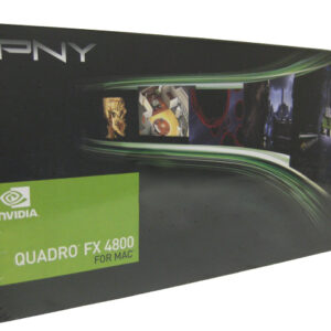PNY NVIDIA QUADRO FX4800 MAC VIDEO CARD VCQFX4800MACX16-PB APPLE