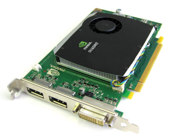 HP NVIDIA QUADRO FX 580 FX580 512MB GDDR3 VIDEO CARD FY945AA