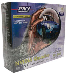 PNY NVIDIA QUADRO FX 540,128MB PCI-EXPRESS VIDEO CARD,CAD,DCC