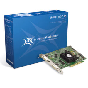 MATROX PARHELIA 256MB PH-A8X256 AGP 8X MULTI-DISPLAY VIDEO CARD