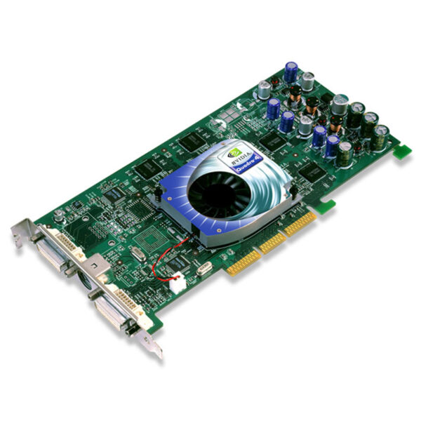 NVIDIA QUADRO4 980XGL 128MB AGP DUAL DVI VIDEO GRAPHICS CARD
