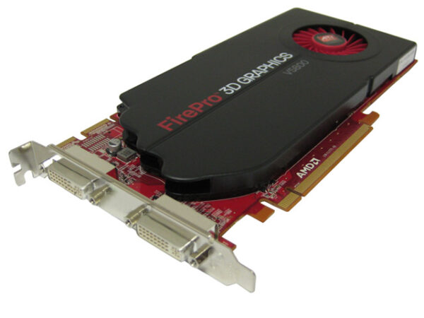 ATI AMD FIREPRO V5800 1GB DUAL DVI GDDR5 VIDEO GRAPHICS CARD